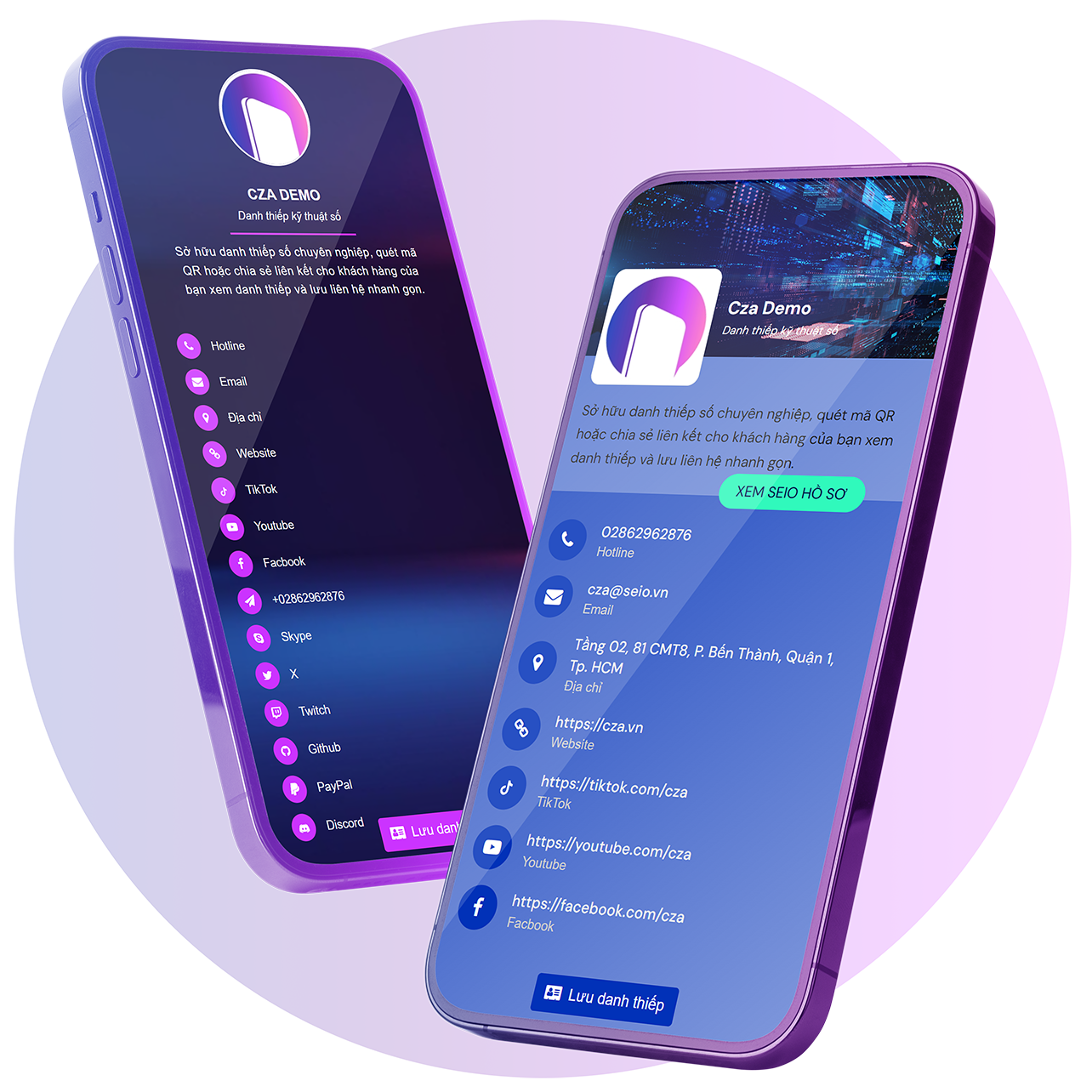 Tất cả bắt đầu với một danh thiếp kỹ thuật số.